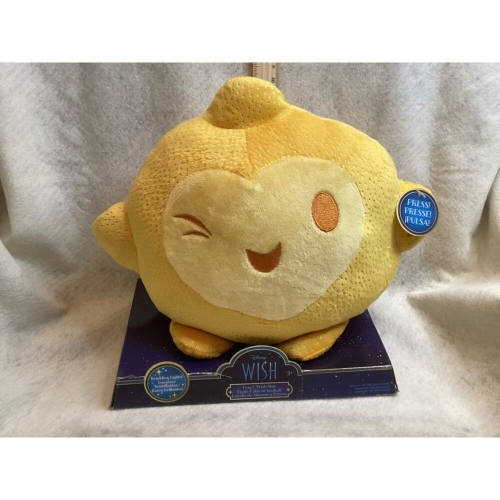 Disney Wish Star Plush Interactive Toy New In Box